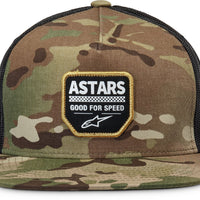 Alpinestars Covert Trucker Green/black - Black/Black / One Size Fits Most - Bicycle Collection