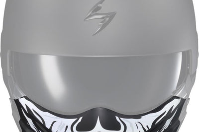 Scorpion Exo Covert X Face Mask Marauder Matte Black - Black/White - Harddrive Products