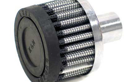K&n Crankcase Vent Air Filter Remote Mount - Harddrive Products