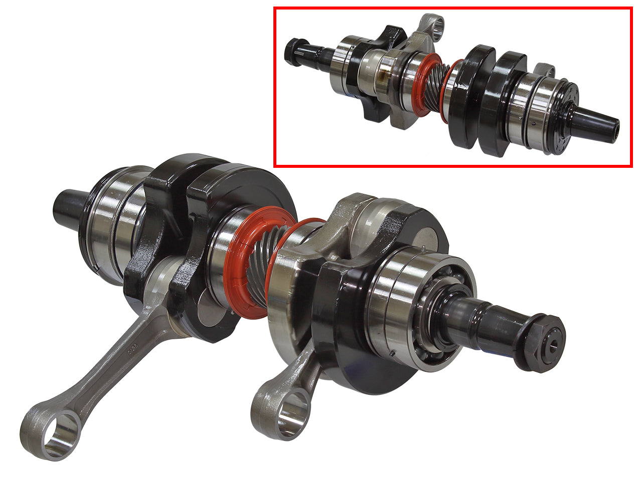 Sp1 Crankshaft Assembly S-d 800r - Snowmobile Collection