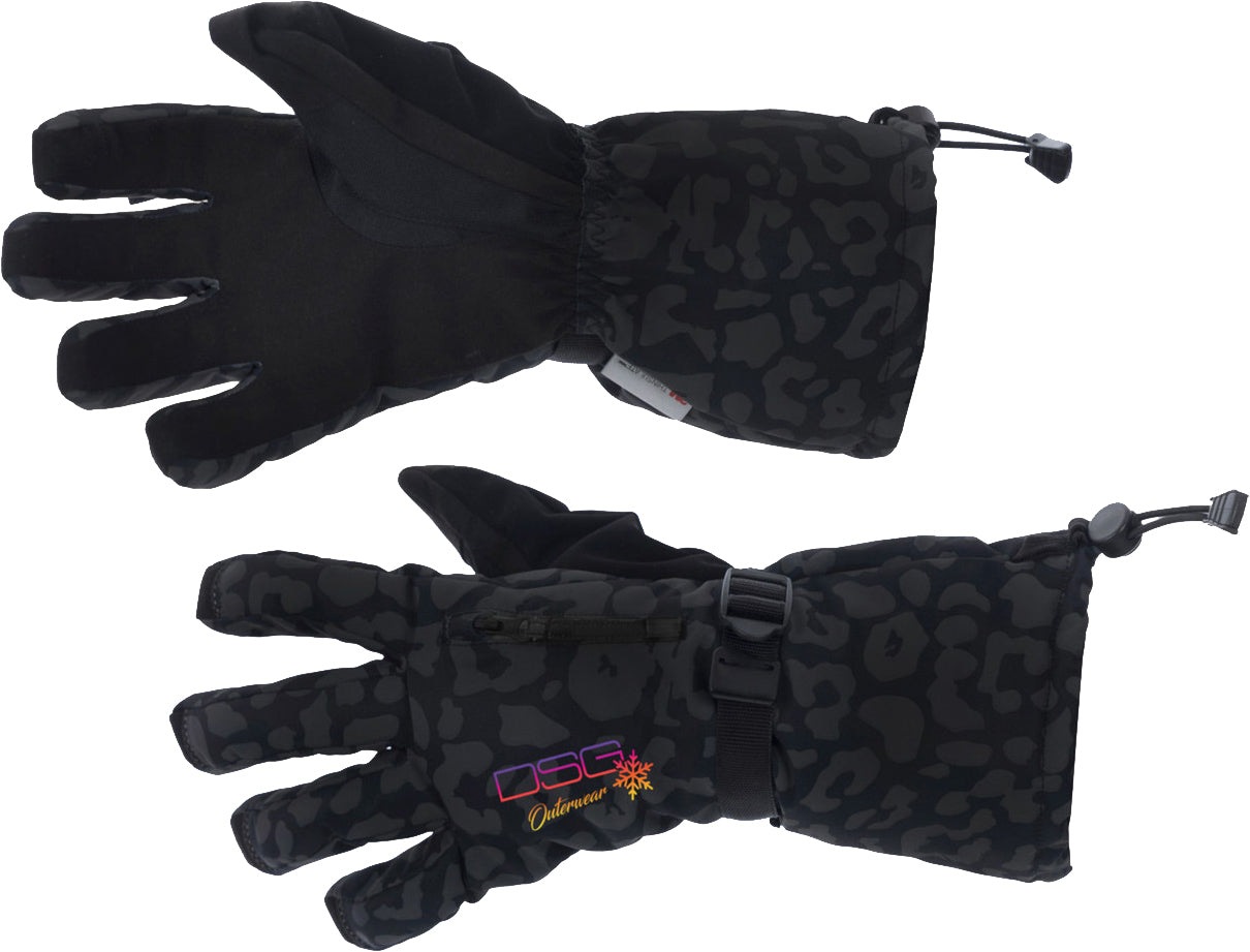 Dsg Craze Glove Ghost Leopard Xs - Large - Apparel Collection