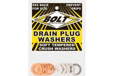 Bolt Crush Washers 14x22.3mm 10/pk 5 Aluminum & Copper - Tires Wheels