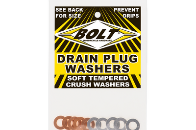 Bolt Crush Washers 8x5mm 10/pk 5 Aluminum & Copper - Tires Wheels