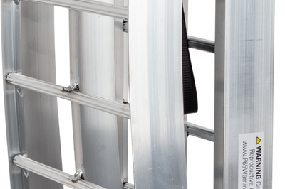 Fire Power Curved Aluminum Ramp 88’’ X 11.25’’ Folding - Tires & Wheels