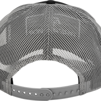 Fire Power Curved Bill Hat Grey/black - Black/Grey - Watercraft Collection