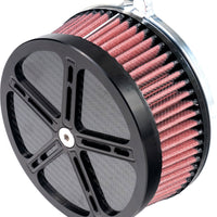 HOFMANN DESIGNS Cvo(121) Air Cleaner Kit Black - Cleaners