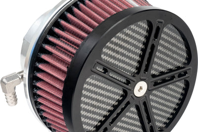 HOFMANN DESIGNS Cvo(121) Air Cleaner Kit Black - Cleaners