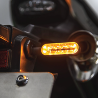 Koso Cyclone Led Turn Signals Sequential Black Pair