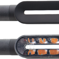 Koso Cyclone Led Turn Signals Sequential Black Pair