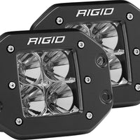 Rigid D-series Pro Flood Flush Mount Light Pair - Atv Performance Products