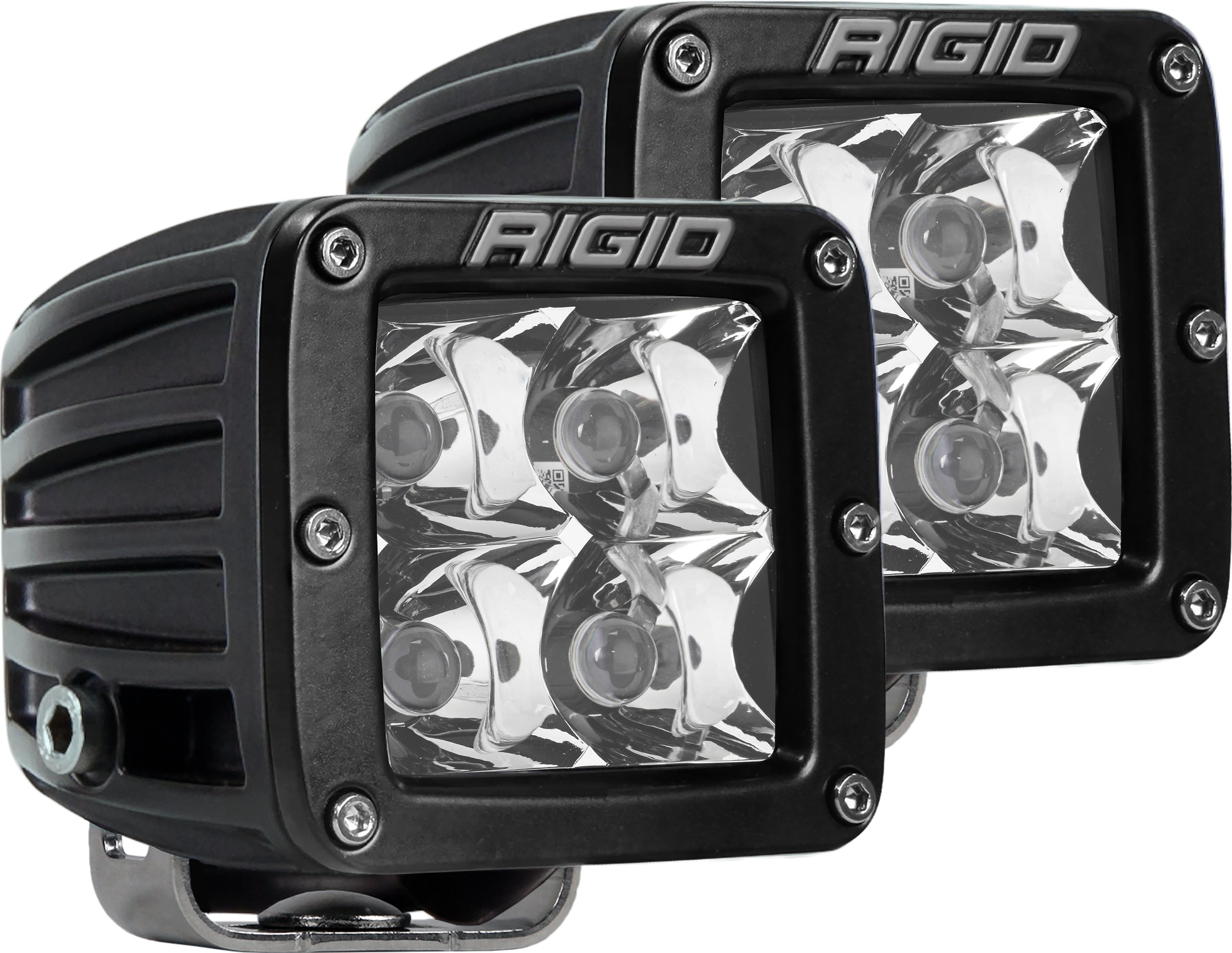 Rigid D-series Pro Spot Standard Mount Light Pair - Street Collection