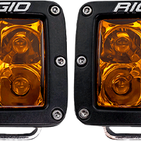 Rigid D-series Spot Amber Pro Pair - Atv Performance Products