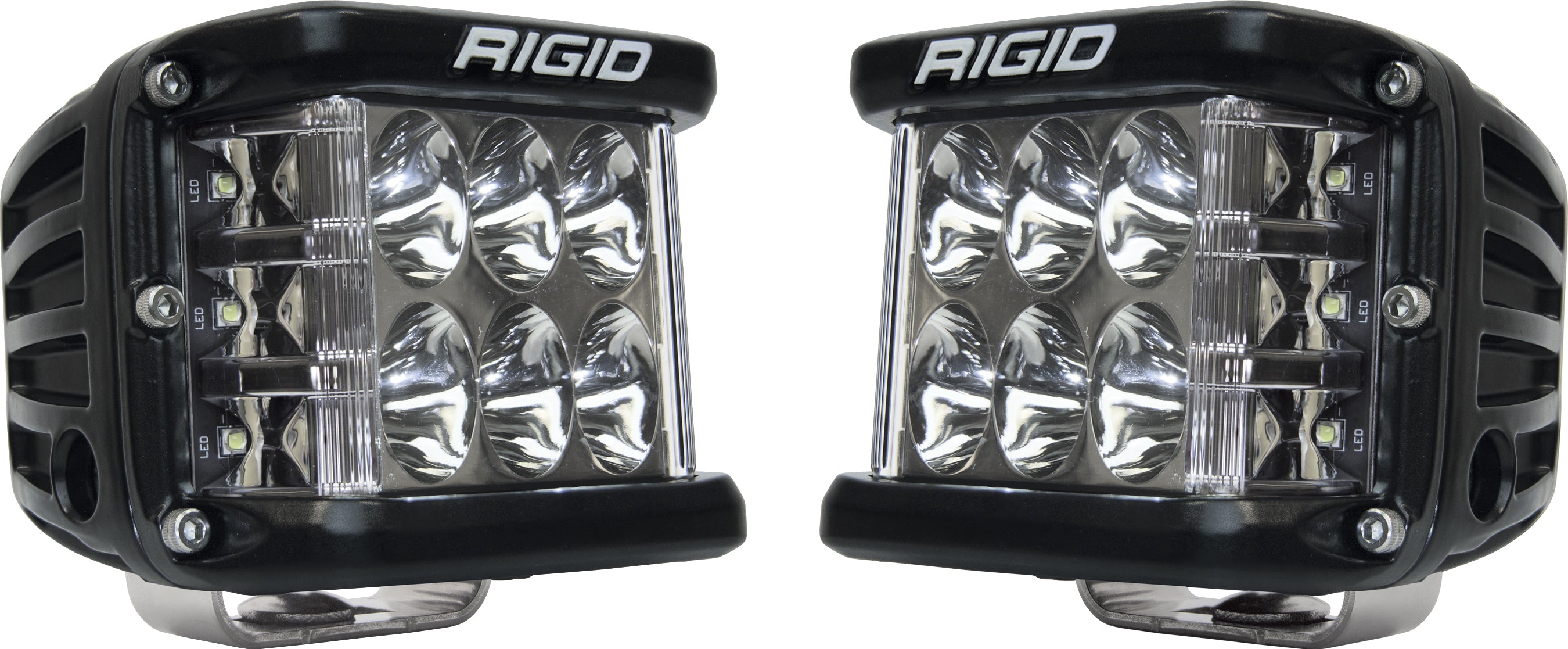 Rigid D-ss Series Pro Driving Standard Mount Light Pair - Street Collection