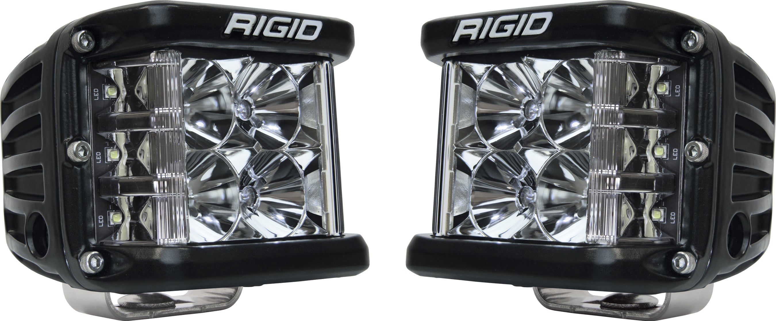 Rigid D-ss Series Pro Flood Standard Mount Light Pair - Street Collection