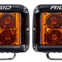 Rigid D-ss Series Spot Pair Amber Pro - Street Collection