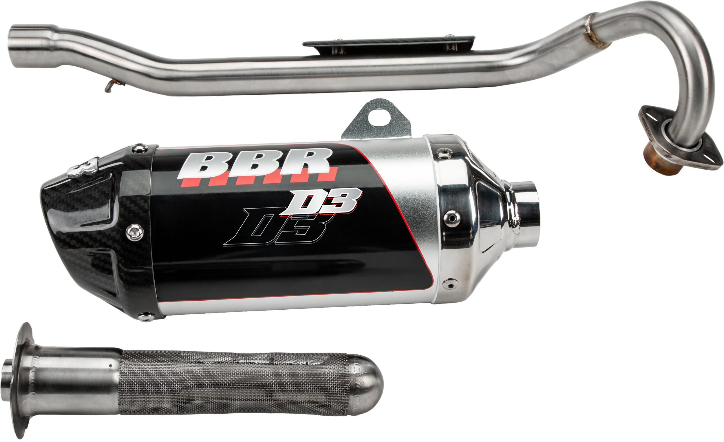 Bbr D3 Exhaust System Hon - Offroad Collection
