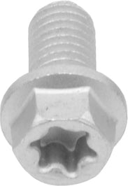 Bolt Dacromet Plated 8mm Flange Bolts 6x12mm 10/pk - Tires & Wheels