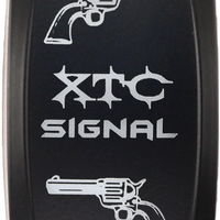XTC POWER PRODUCTS Dash Switch Rocker Face Turn Signal Vertical Xtc