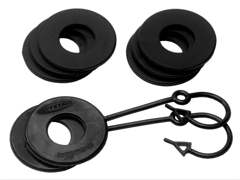 Daystar Black D Ring Isolator w/Lock Washer Kit - Suspension