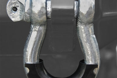 Daystar D-Ring Shackle Isolator Black Pair - Suspension