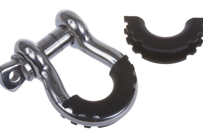 Daystar D-Ring Shackle Isolator Black Pair - Suspension