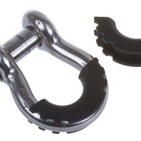 Daystar D-Ring Shackle Isolator Black Pair - Suspension