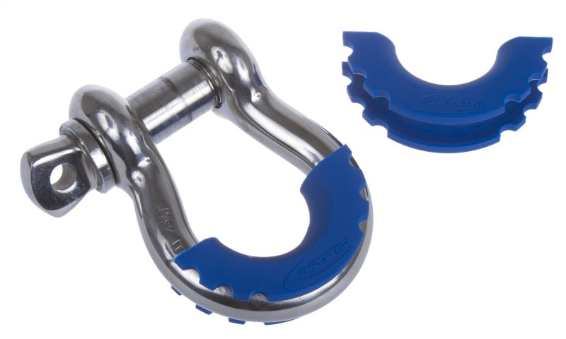 Daystar D-Ring Shackle Isolator Blue Pair - Suspension
