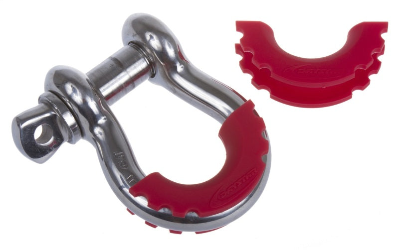 Daystar D-Ring Shackle Isolator Red Pair - Suspension