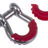Daystar D-Ring Shackle Isolator Red Pair - Suspension