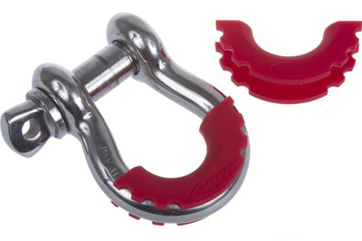 Daystar D-Ring Shackle Isolator Red Pair - Suspension