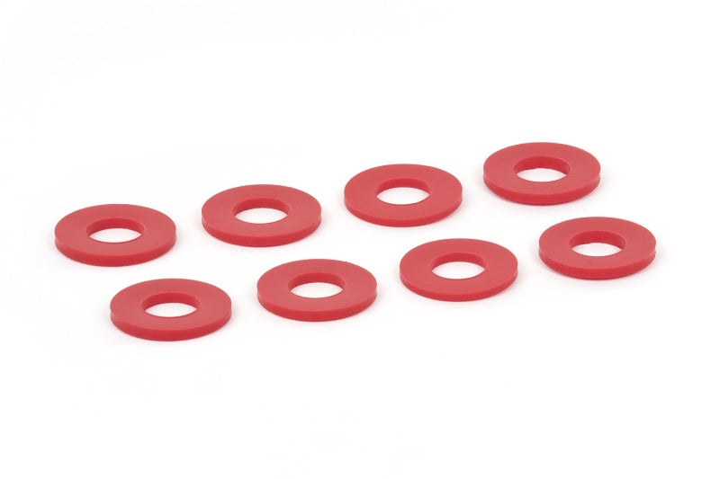 Daystar D-Ring Shackle Washers Set of 8 Red - Suspension