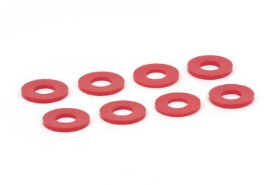 Daystar D-Ring Shackle Washers Set of 8 Red - Suspension