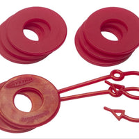 Daystar Red Locking D Ring Isolator w/Washer Kit - Suspension