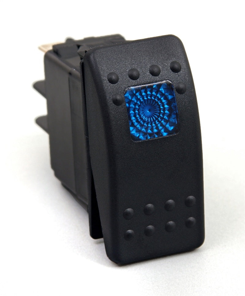 Daystar Rocker Switch Blue Light 20 AMP Single Pole Interior Accessories