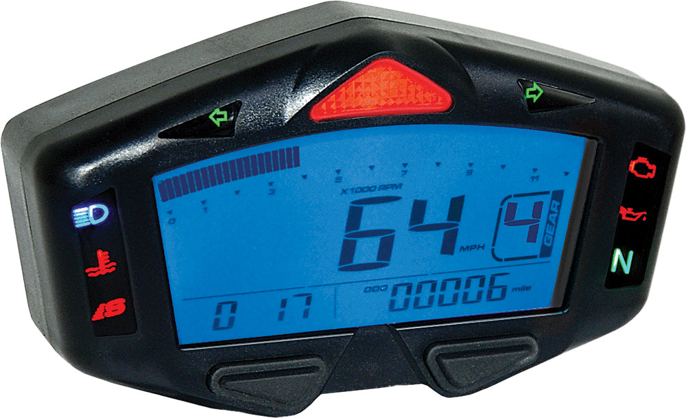 Koso Db-03r Digital Lcd Gauge - Street Collection