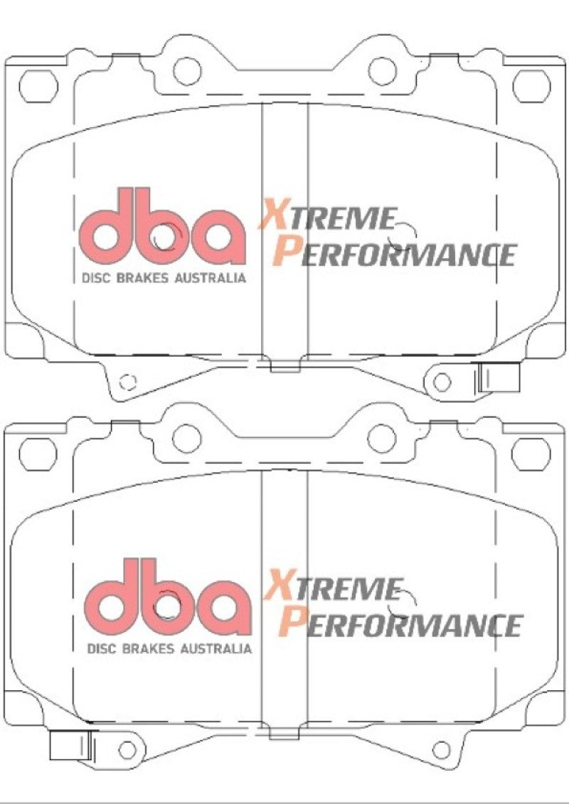 DBA 00-07 Toyota Land Cruiser XP650 Front Brake Pads - Brakes Rotors &