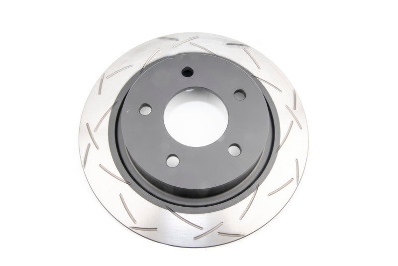 DBA 04-05 Mazda 3 2.3L / 06+ MazdaSpeed3 Rear Slotted 4000 Series Rotor - Brakes Rotors & Pads