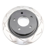 DBA 04-05 Mazda 3 2.3L / 06+ MazdaSpeed3 Rear Slotted 4000 Series Rotor - Brakes Rotors & Pads