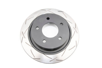 DBA 04-05 Mazda 3 2.3L / 06+ MazdaSpeed3 Rear Slotted 4000 Series Rotor - Brakes Rotors & Pads