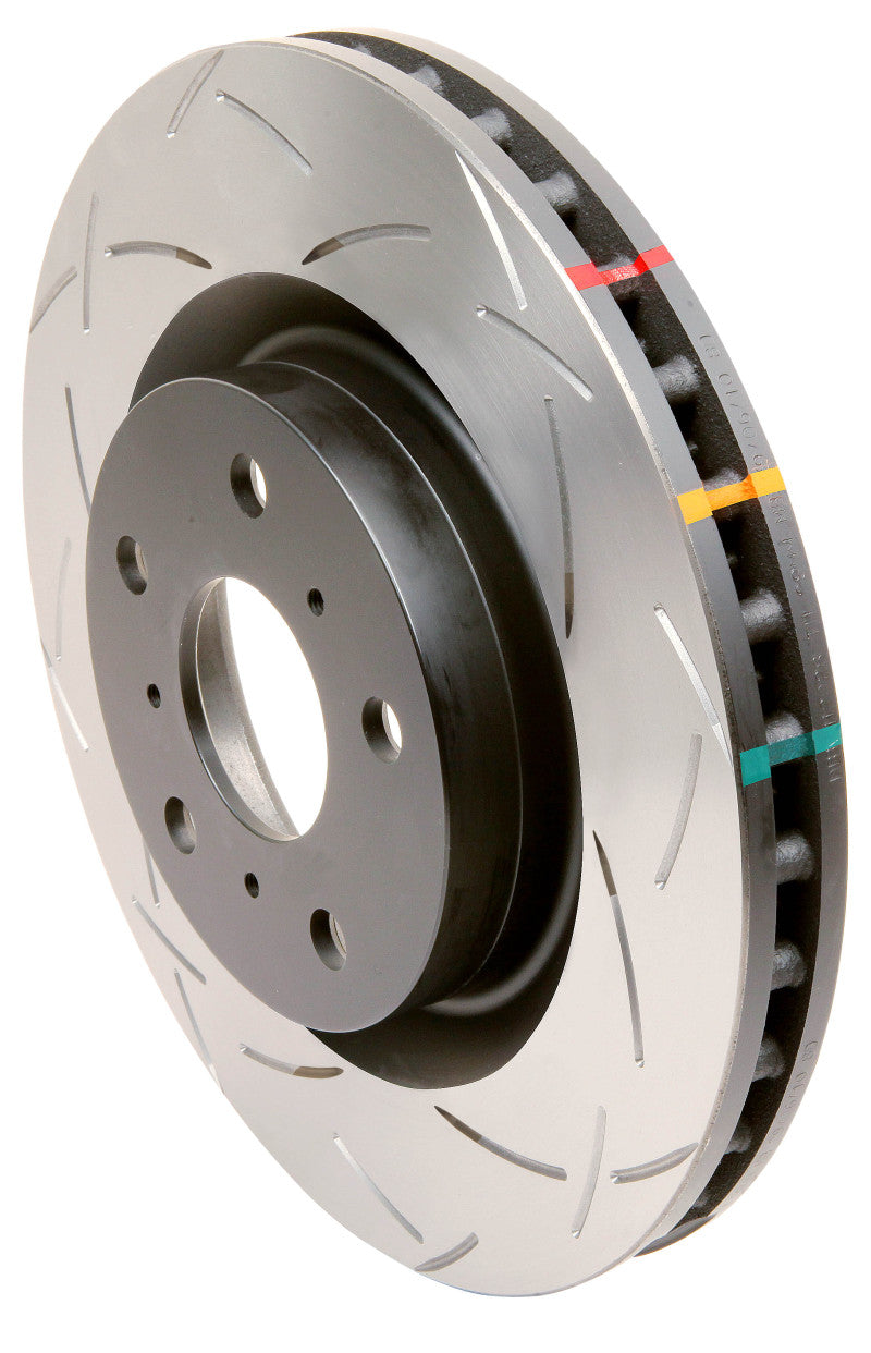 DBA 04-12 Subaru STi/2017 BRZ w/Perf. Pkg. 10 Stud Hole Front Slotted 4000 Series Rotor - Brakes Rotors & Pads