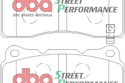 DBA 04-14 Subaru Impreza WRX STI SP500 Front Brake Pads - Brakes Rotors &