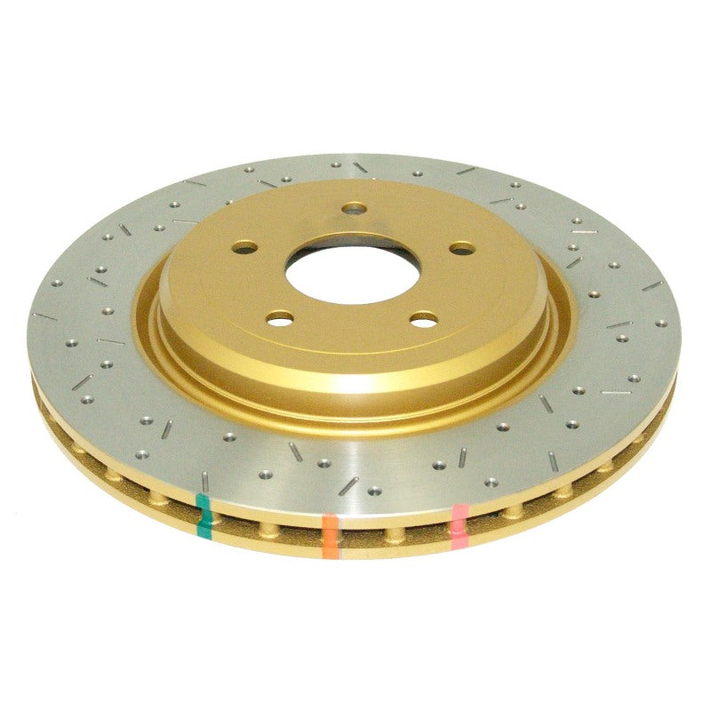 DBA 05-12 Corvette C6 w/Z06 pkg Rear Drilled & Slotted 4000 Series Rotor - Brakes Rotors Pads