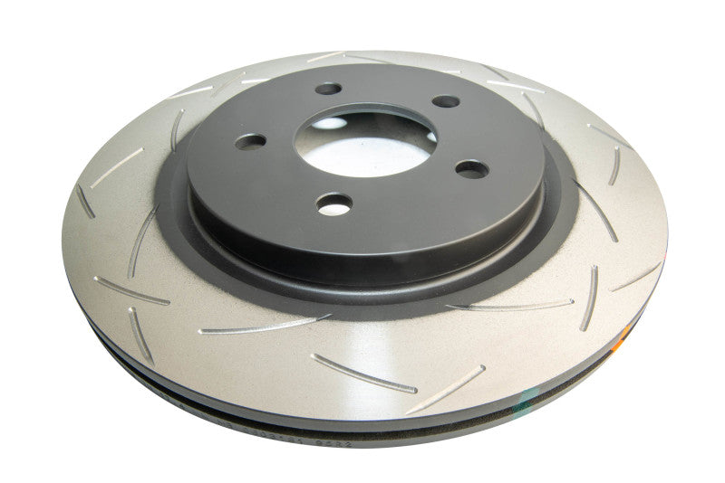 DBA 05-13 Ford Mustang GT/V6 Rear Slotted 4000 Series Rotor - Brakes Rotors & Pads