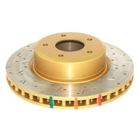 DBA 05 Pontiac GTO Front Slotted & Drilled 4000 Series Rotor - Brakes Rotors Pads