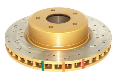 DBA 05 Pontiac GTO Front Slotted & Drilled 4000 Series Rotor - Brakes Rotors Pads