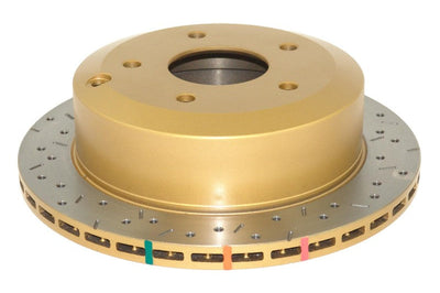 DBA 05 Pontiac GTO Rear Slotted & Drilled 4000 Series Rotor - Brakes Rotors Pads