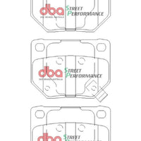 DBA 06-07 Subaru WRX SP500 Rear Brake Pads - Brakes Rotors &