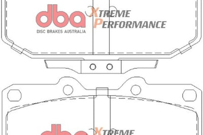 DBA 06-07 Subaru WRX XP650 Front Brake Pads - Brakes Rotors &