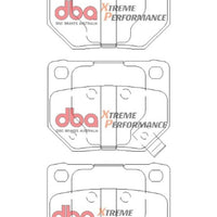 DBA 06-07 Subaru WRX XP650 Rear Brake Pads - Brakes Rotors &