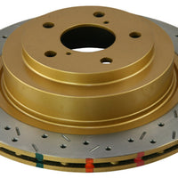 DBA 06-07 WRX / 05-08 LGT Rear Drilled & Slotted 4000 Series Rotor - Brakes Rotors Pads